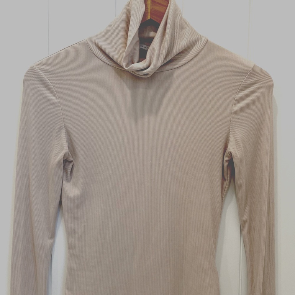 Talula Ribbed Turtleneck - Picture 2 of 3